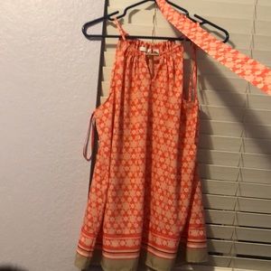 New York company Coral blouse